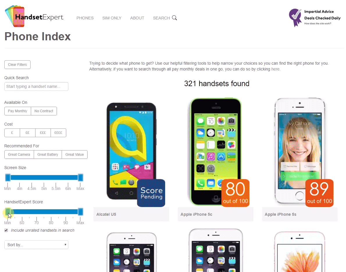 Our mission is to help people find the right phone.